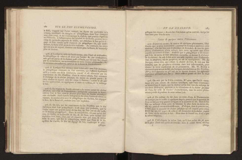 Essai sur la nouvelle thorie du feu lmentaire, et de la chaleur des corps : avec la description des nouveaux thermometres, destins particulierement aux observations sur ce sujet 13