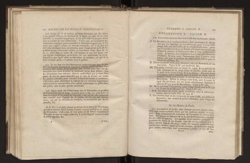 Notice des instrumens d'astronomie, de godesie, de physique, etc. : faits dernierement  Londres, par ordre de la cour d'Espagne, avec le prcis de leur construction, qualits, et perfectionemens nouveaux 23