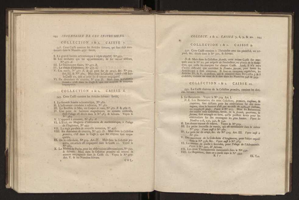 Notice des instrumens d'astronomie, de godesie, de physique, etc. : faits dernierement  Londres, par ordre de la cour d'Espagne, avec le prcis de leur construction, qualits, et perfectionemens nouveaux 29