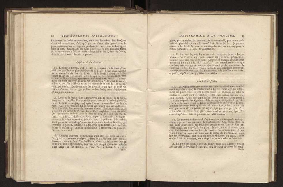 Description et usages des instrumens d'astronomie et de physique, faits  Londres, par ordre de la cour de Portugal en 1778, adresse dans une lettre  son excellence M. Louis Pinto de Souza Coutinho 7