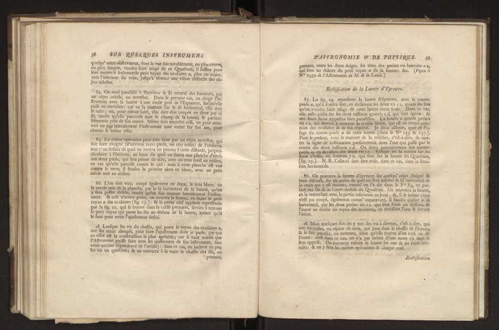 Description et usages des instrumens d'astronomie et de physique, faits  Londres, par ordre de la cour de Portugal en 1778, adresse dans une lettre  son excellence M. Louis Pinto de Souza Coutinho 11