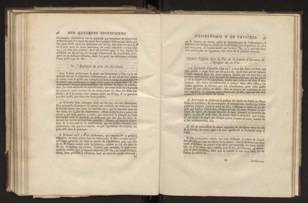 Description et usages des instrumens d'astronomie et de physique, faits  Londres, par ordre de la cour de Portugal en 1778, adresse dans une lettre  son excellence M. Louis Pinto de Souza Coutinho 16