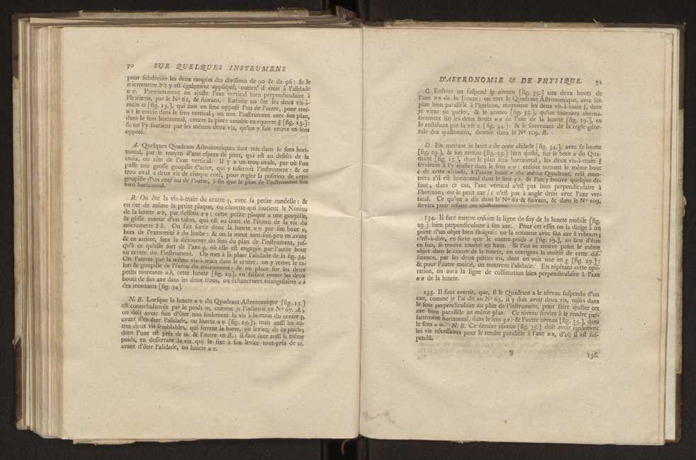Description et usages des instrumens d'astronomie et de physique, faits  Londres, par ordre de la cour de Portugal en 1778, adresse dans une lettre  son excellence M. Louis Pinto de Souza Coutinho 28