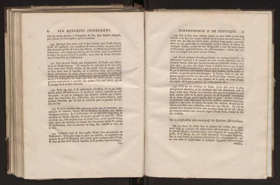 Description et usages des instrumens d'astronomie et de physique, faits  Londres, par ordre de la cour de Portugal en 1778, adresse dans une lettre  son excellence M. Louis Pinto de Souza Coutinho 33