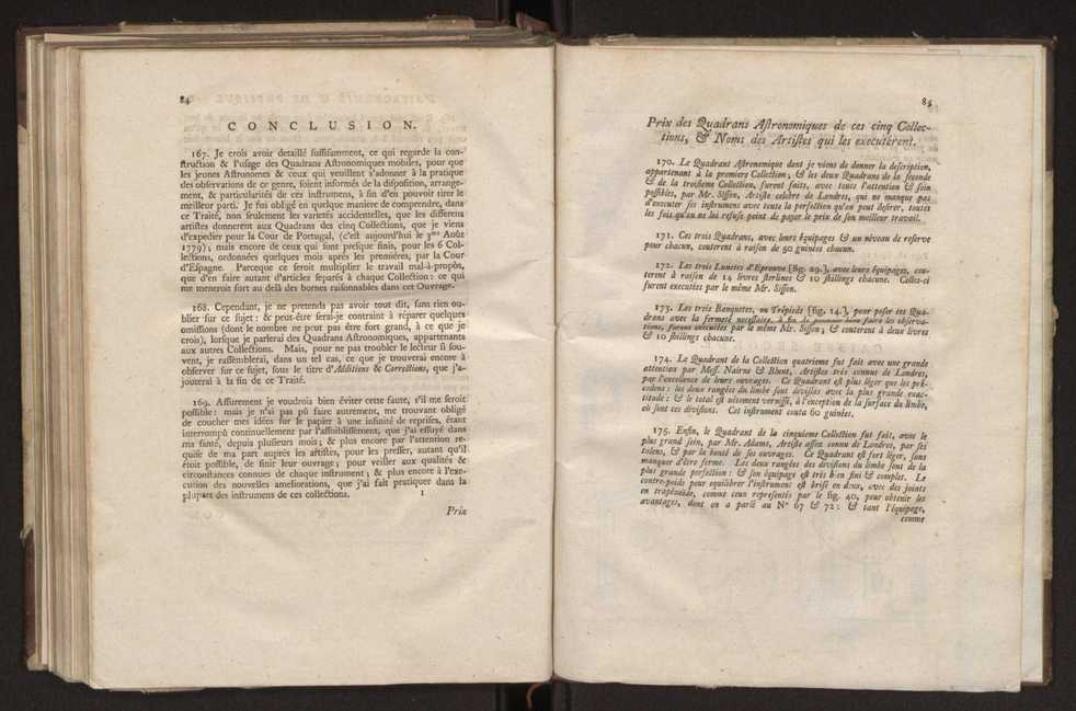 Description et usages des instrumens d'astronomie et de physique, faits  Londres, par ordre de la cour de Portugal en 1778, adresse dans une lettre  son excellence M. Louis Pinto de Souza Coutinho 35