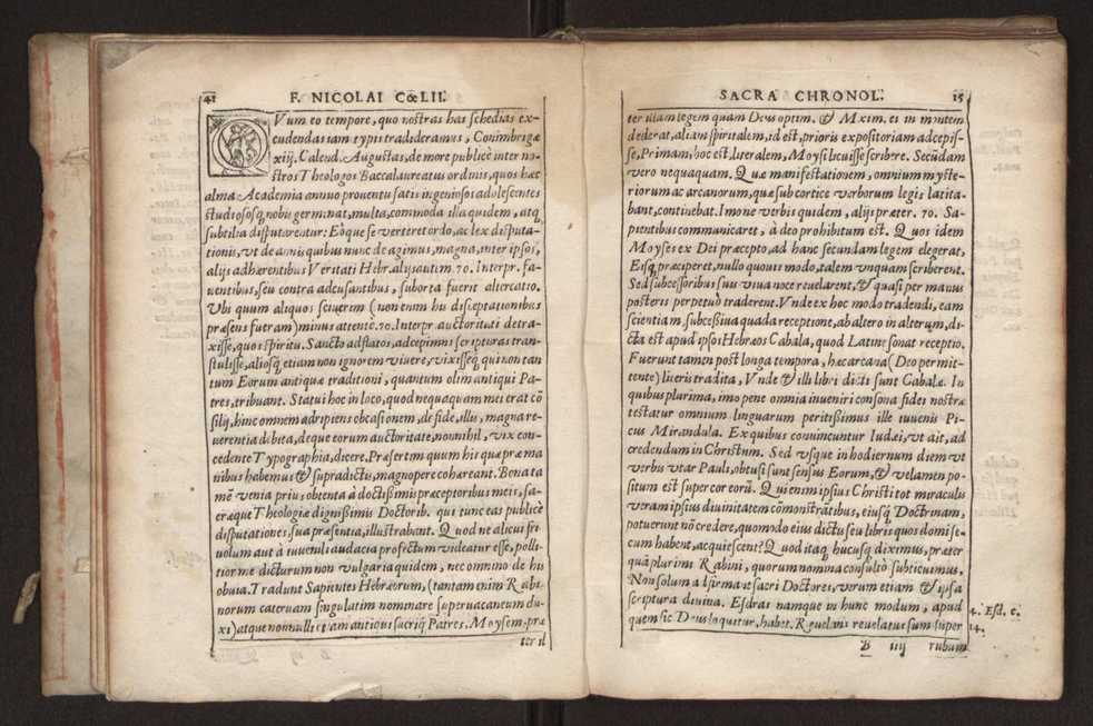 Nicolai Coelii Maralii Ordinis Sacro Sanctae Trinitatis de redemptione captiuorum cronologia seu ratio temporum maxim in theologarum atque bonarum literarum studiosorum gratiam.. 15