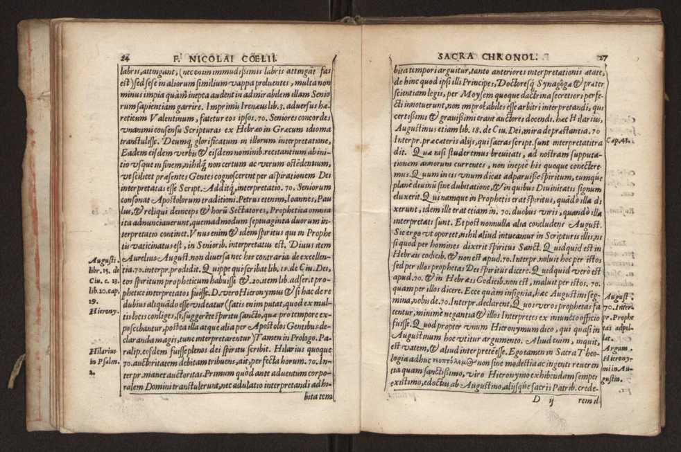 Nicolai Coelii Maralii Ordinis Sacro Sanctae Trinitatis de redemptione captiuorum cronologia seu ratio temporum maxim in theologarum atque bonarum literarum studiosorum gratiam.. 21