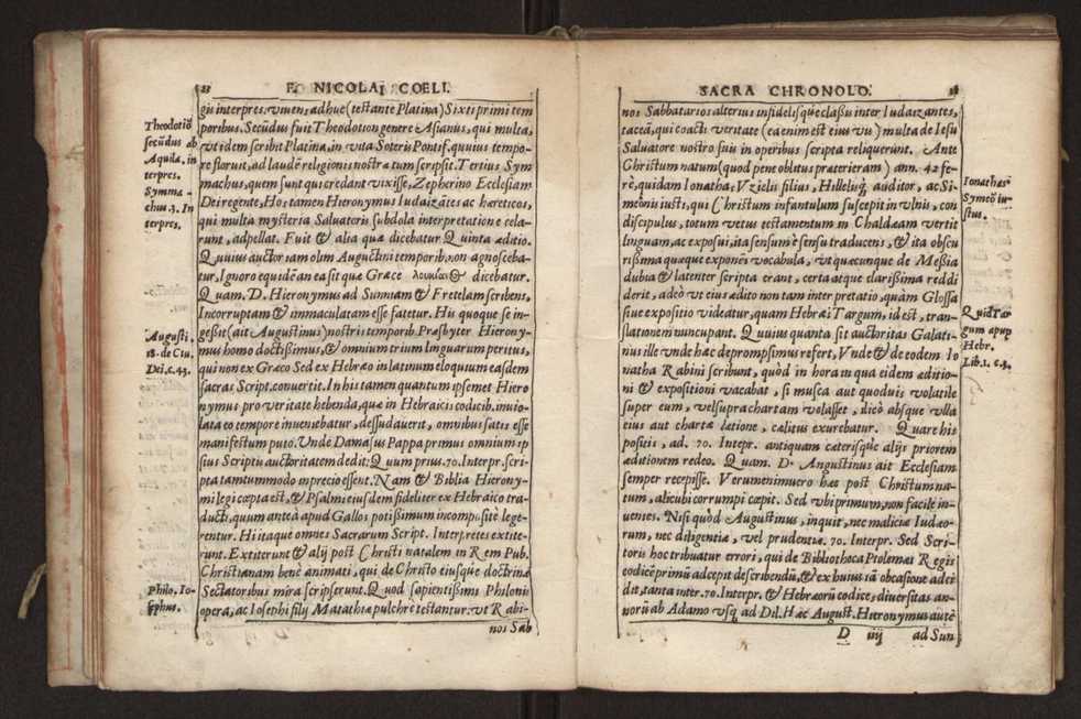 Nicolai Coelii Maralii Ordinis Sacro Sanctae Trinitatis de redemptione captiuorum cronologia seu ratio temporum maxim in theologarum atque bonarum literarum studiosorum gratiam.. 23