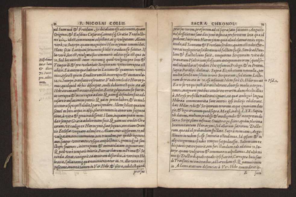 Nicolai Coelii Maralii Ordinis Sacro Sanctae Trinitatis de redemptione captiuorum cronologia seu ratio temporum maxim in theologarum atque bonarum literarum studiosorum gratiam.. 24