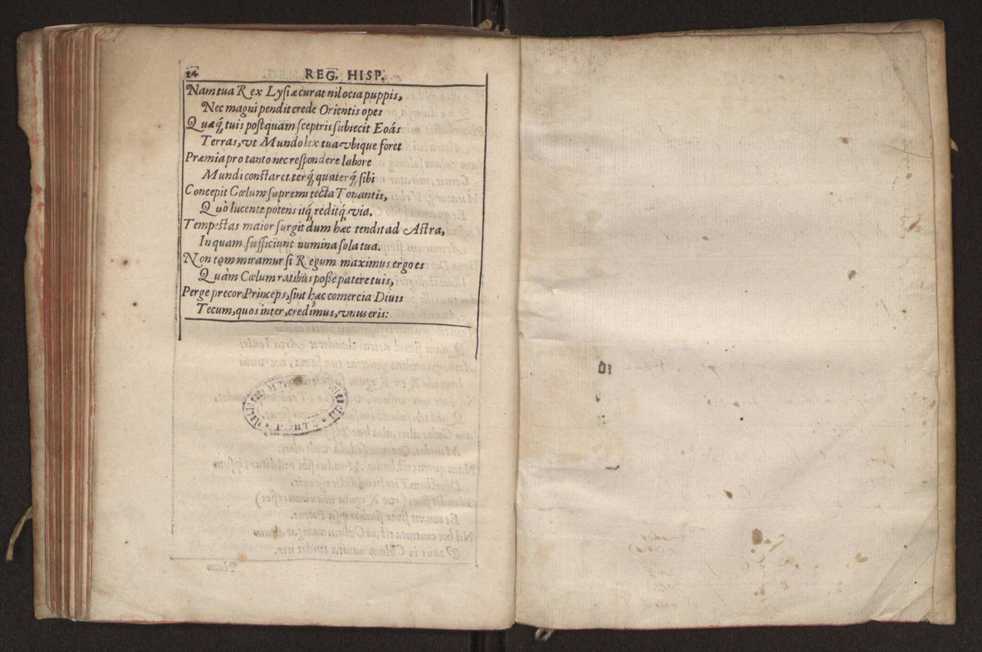 Monostichon de primis hispanorum regib. lib. primus. Nicolao Coelio Maralio auctore ; tum eiusdem auctoris Oratio de hominis suprema dignitate atque ad Christum seruatorem nostrum precatio matutina 19