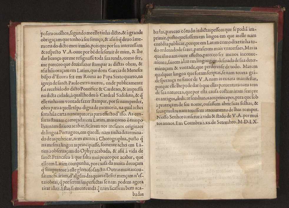 Chorographia de alguns lugares que stam em hum caminho que fez Gaspar Barreiros  anno de MDXXXXVJ comeado na cidade de Badajoz em Castella te  de Milam em Italia ; co algu[m]as outras obras cujo catalogo vai scripto com os nomes dos dictos lugares na folha seguinte 5