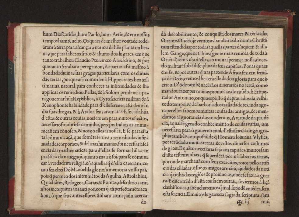 Chorographia de alguns lugares que stam em hum caminho que fez Gaspar Barreiros  anno de MDXXXXVJ comeado na cidade de Badajoz em Castella te  de Milam em Italia ; co algu[m]as outras obras cujo catalogo vai scripto com os nomes dos dictos lugares na folha seguinte 8