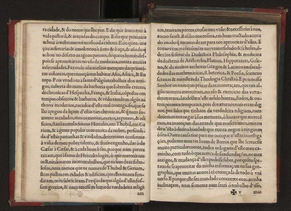 Chorographia de alguns lugares que stam em hum caminho que fez Gaspar Barreiros  anno de MDXXXXVJ comeado na cidade de Badajoz em Castella te  de Milam em Italia ; co algu[m]as outras obras cujo catalogo vai scripto com os nomes dos dictos lugares na folha seguinte 10