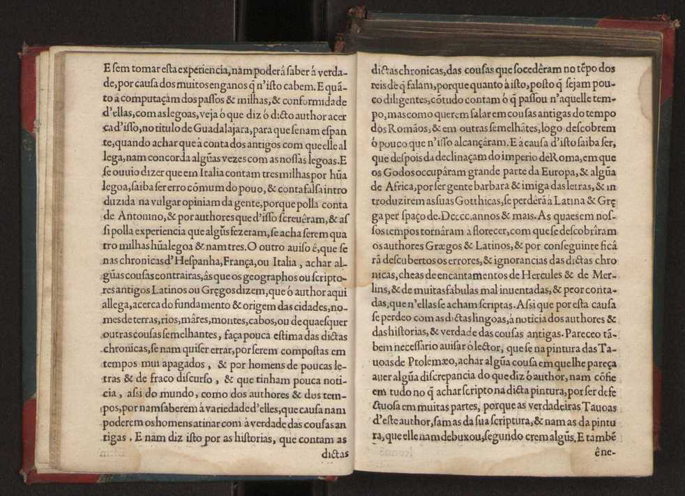 Chorographia de alguns lugares que stam em hum caminho que fez Gaspar Barreiros  anno de MDXXXXVJ comeado na cidade de Badajoz em Castella te  de Milam em Italia ; co algu[m]as outras obras cujo catalogo vai scripto com os nomes dos dictos lugares na folha seguinte 12