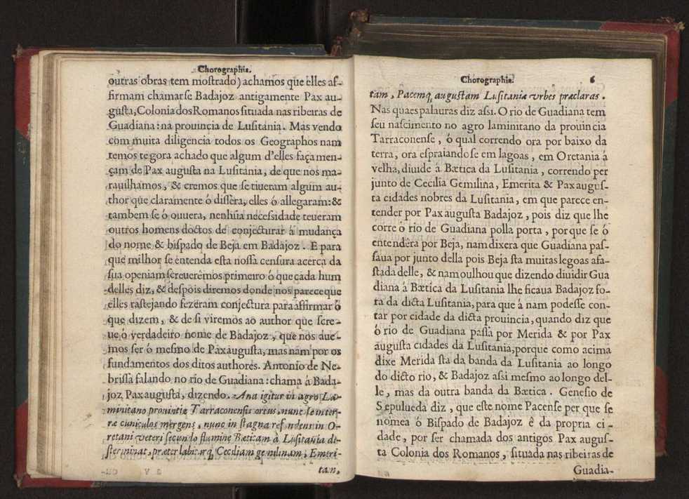 Chorographia de alguns lugares que stam em hum caminho que fez Gaspar Barreiros  anno de MDXXXXVJ comeado na cidade de Badajoz em Castella te  de Milam em Italia ; co algu[m]as outras obras cujo catalogo vai scripto com os nomes dos dictos lugares na folha seguinte 19