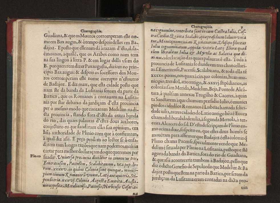 Chorographia de alguns lugares que stam em hum caminho que fez Gaspar Barreiros  anno de MDXXXXVJ comeado na cidade de Badajoz em Castella te  de Milam em Italia ; co algu[m]as outras obras cujo catalogo vai scripto com os nomes dos dictos lugares na folha seguinte 20