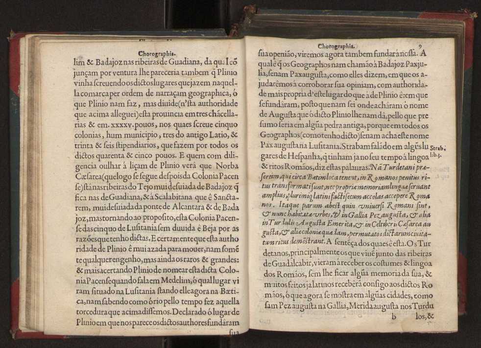 Chorographia de alguns lugares que stam em hum caminho que fez Gaspar Barreiros  anno de MDXXXXVJ comeado na cidade de Badajoz em Castella te  de Milam em Italia ; co algu[m]as outras obras cujo catalogo vai scripto com os nomes dos dictos lugares na folha seguinte 22