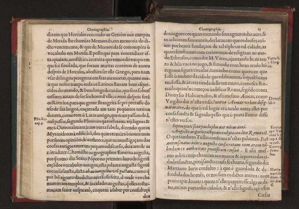 Chorographia de alguns lugares que stam em hum caminho que fez Gaspar Barreiros  anno de MDXXXXVJ comeado na cidade de Badajoz em Castella te  de Milam em Italia ; co algu[m]as outras obras cujo catalogo vai scripto com os nomes dos dictos lugares na folha seguinte 28