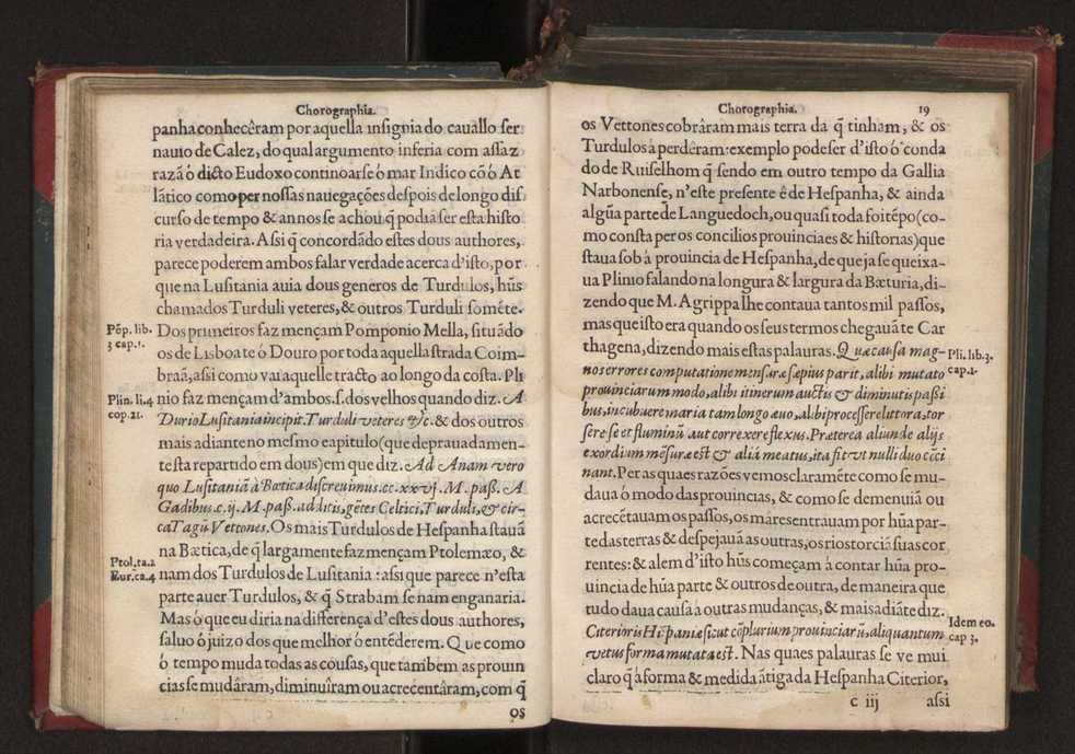 Chorographia de alguns lugares que stam em hum caminho que fez Gaspar Barreiros  anno de MDXXXXVJ comeado na cidade de Badajoz em Castella te  de Milam em Italia ; co algu[m]as outras obras cujo catalogo vai scripto com os nomes dos dictos lugares na folha seguinte 32