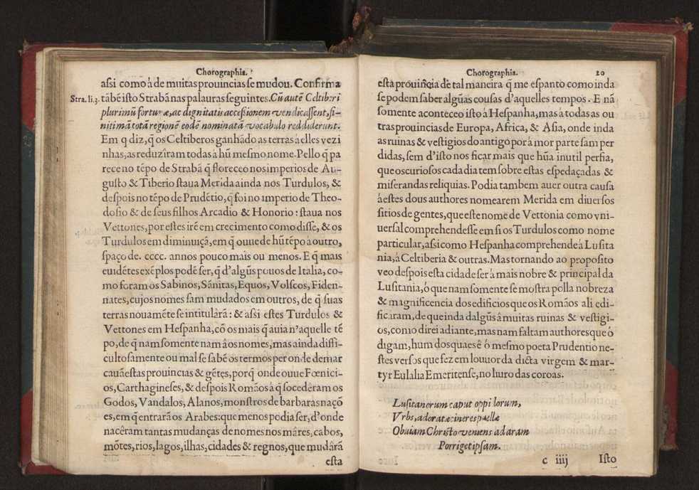 Chorographia de alguns lugares que stam em hum caminho que fez Gaspar Barreiros  anno de MDXXXXVJ comeado na cidade de Badajoz em Castella te  de Milam em Italia ; co algu[m]as outras obras cujo catalogo vai scripto com os nomes dos dictos lugares na folha seguinte 33