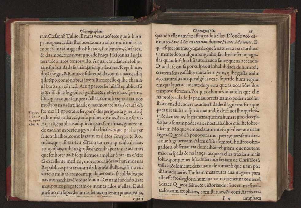 Chorographia de alguns lugares que stam em hum caminho que fez Gaspar Barreiros  anno de MDXXXXVJ comeado na cidade de Badajoz em Castella te  de Milam em Italia ; co algu[m]as outras obras cujo catalogo vai scripto com os nomes dos dictos lugares na folha seguinte 58
