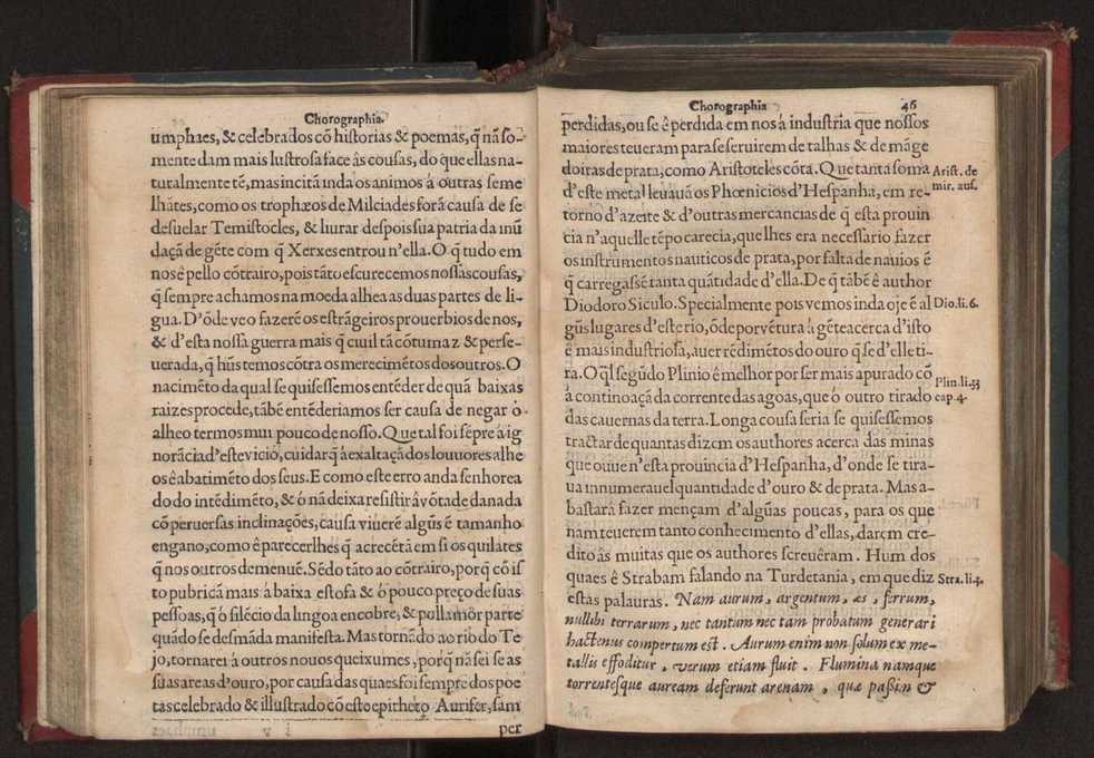 Chorographia de alguns lugares que stam em hum caminho que fez Gaspar Barreiros  anno de MDXXXXVJ comeado na cidade de Badajoz em Castella te  de Milam em Italia ; co algu[m]as outras obras cujo catalogo vai scripto com os nomes dos dictos lugares na folha seguinte 59