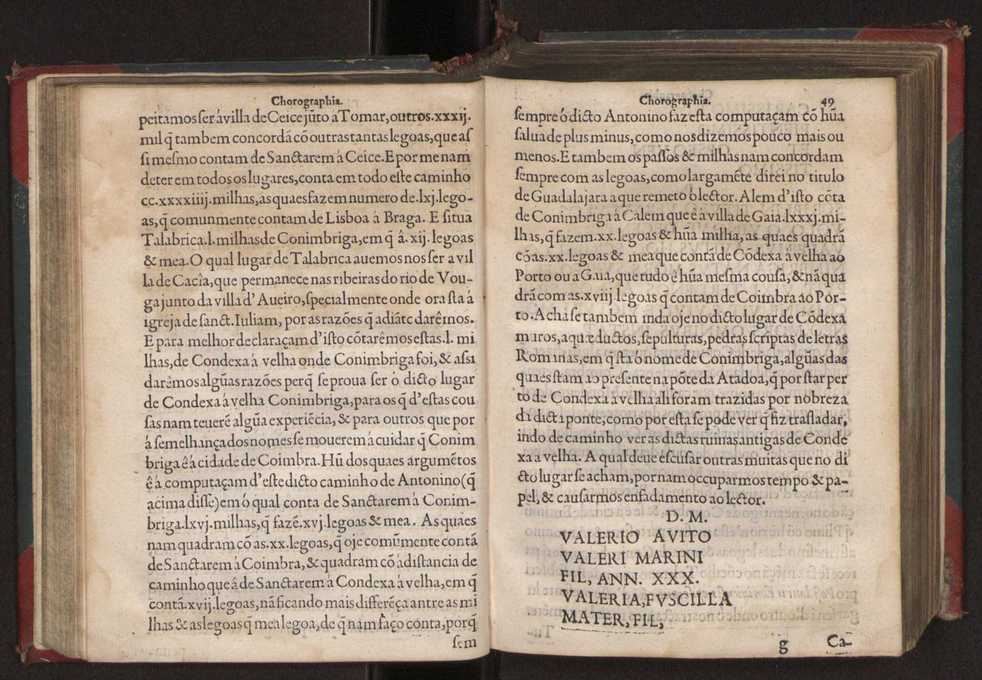Chorographia de alguns lugares que stam em hum caminho que fez Gaspar Barreiros  anno de MDXXXXVJ comeado na cidade de Badajoz em Castella te  de Milam em Italia ; co algu[m]as outras obras cujo catalogo vai scripto com os nomes dos dictos lugares na folha seguinte 62