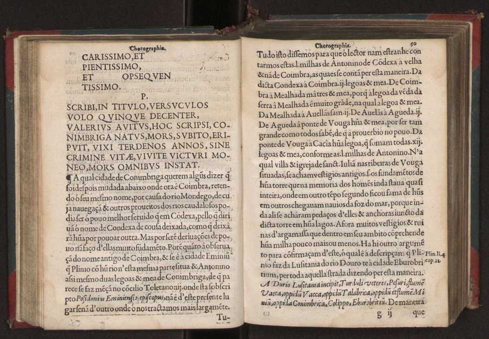 Chorographia de alguns lugares que stam em hum caminho que fez Gaspar Barreiros  anno de MDXXXXVJ comeado na cidade de Badajoz em Castella te  de Milam em Italia ; co algu[m]as outras obras cujo catalogo vai scripto com os nomes dos dictos lugares na folha seguinte 63
