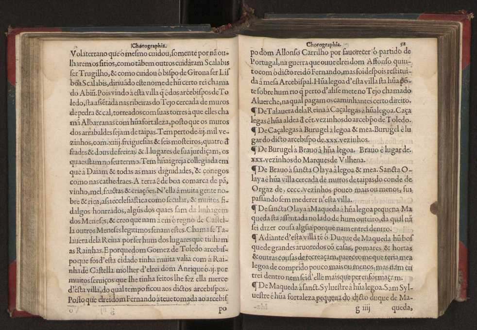 Chorographia de alguns lugares que stam em hum caminho que fez Gaspar Barreiros  anno de MDXXXXVJ comeado na cidade de Badajoz em Castella te  de Milam em Italia ; co algu[m]as outras obras cujo catalogo vai scripto com os nomes dos dictos lugares na folha seguinte 65