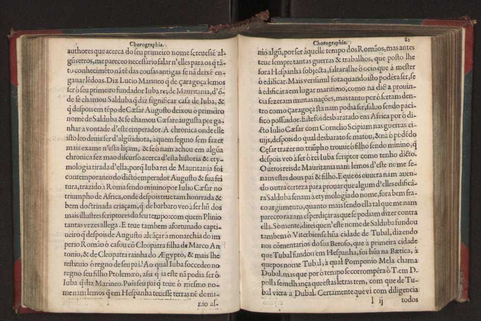 Chorographia de alguns lugares que stam em hum caminho que fez Gaspar Barreiros  anno de MDXXXXVJ comeado na cidade de Badajoz em Castella te  de Milam em Italia ; co algu[m]as outras obras cujo catalogo vai scripto com os nomes dos dictos lugares na folha seguinte 93