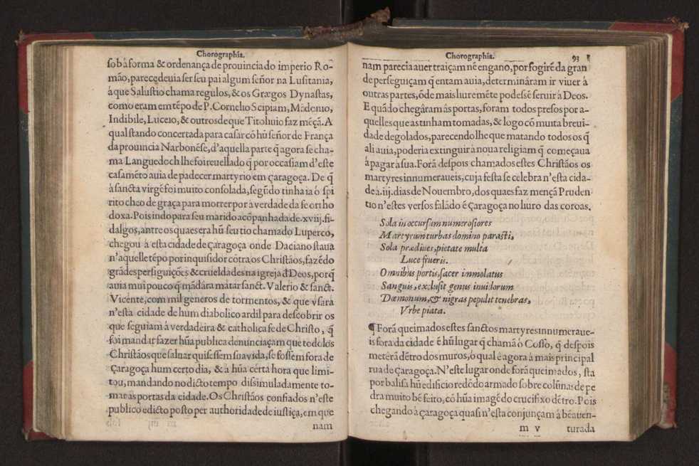 Chorographia de alguns lugares que stam em hum caminho que fez Gaspar Barreiros  anno de MDXXXXVJ comeado na cidade de Badajoz em Castella te  de Milam em Italia ; co algu[m]as outras obras cujo catalogo vai scripto com os nomes dos dictos lugares na folha seguinte 104