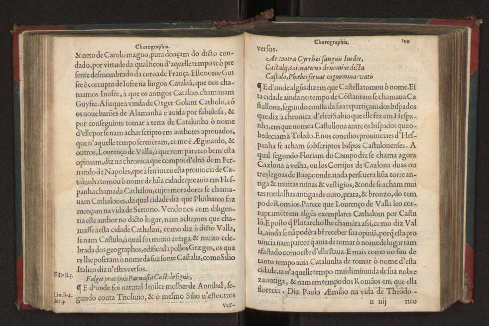 Chorographia de alguns lugares que stam em hum caminho que fez Gaspar Barreiros  anno de MDXXXXVJ comeado na cidade de Badajoz em Castella te  de Milam em Italia ; co algu[m]as outras obras cujo catalogo vai scripto com os nomes dos dictos lugares na folha seguinte 111