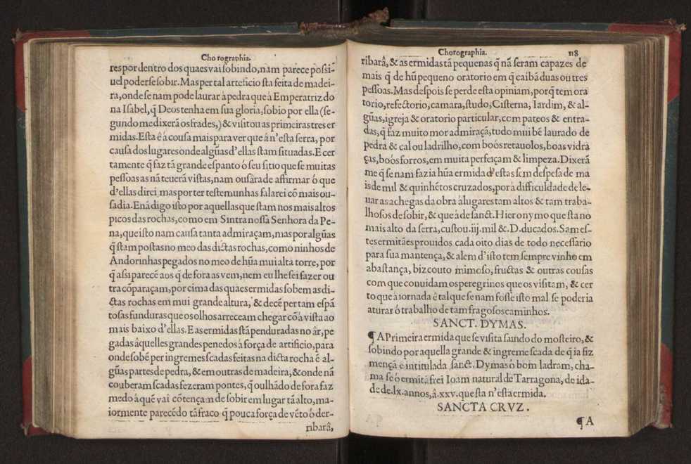 Chorographia de alguns lugares que stam em hum caminho que fez Gaspar Barreiros  anno de MDXXXXVJ comeado na cidade de Badajoz em Castella te  de Milam em Italia ; co algu[m]as outras obras cujo catalogo vai scripto com os nomes dos dictos lugares na folha seguinte 129