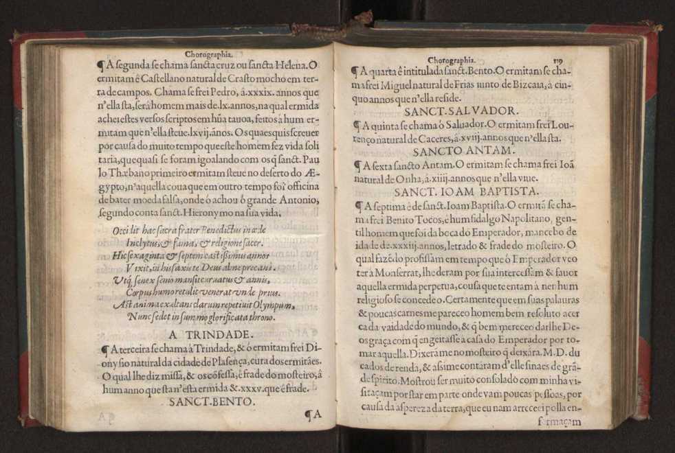 Chorographia de alguns lugares que stam em hum caminho que fez Gaspar Barreiros  anno de MDXXXXVJ comeado na cidade de Badajoz em Castella te  de Milam em Italia ; co algu[m]as outras obras cujo catalogo vai scripto com os nomes dos dictos lugares na folha seguinte 130