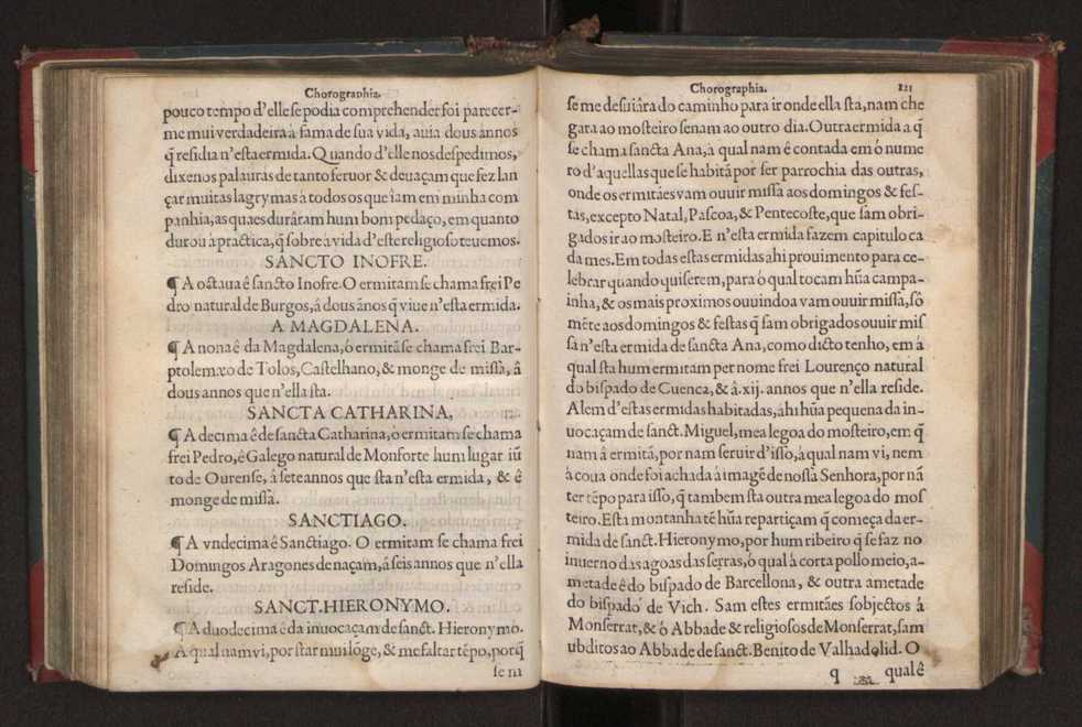Chorographia de alguns lugares que stam em hum caminho que fez Gaspar Barreiros  anno de MDXXXXVJ comeado na cidade de Badajoz em Castella te  de Milam em Italia ; co algu[m]as outras obras cujo catalogo vai scripto com os nomes dos dictos lugares na folha seguinte 132
