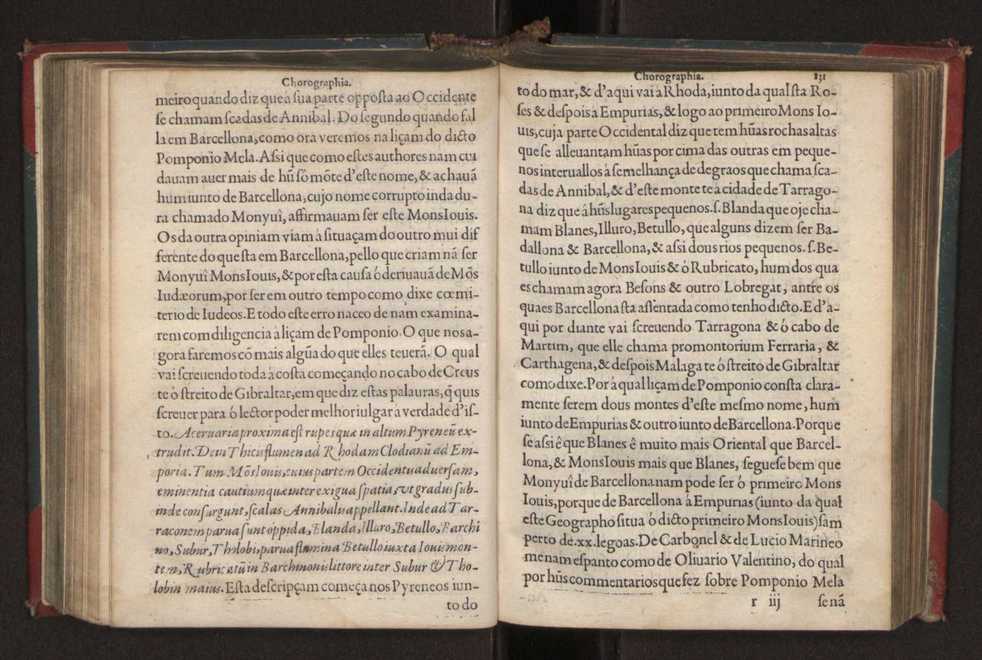 Chorographia de alguns lugares que stam em hum caminho que fez Gaspar Barreiros  anno de MDXXXXVJ comeado na cidade de Badajoz em Castella te  de Milam em Italia ; co algu[m]as outras obras cujo catalogo vai scripto com os nomes dos dictos lugares na folha seguinte 142