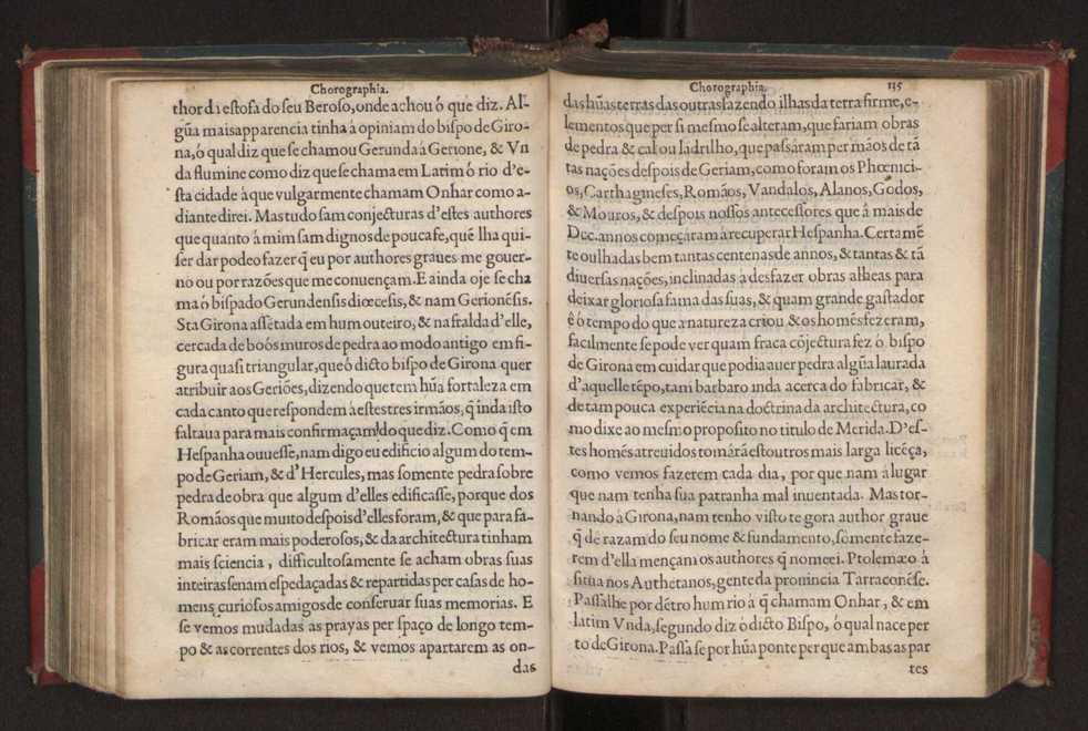 Chorographia de alguns lugares que stam em hum caminho que fez Gaspar Barreiros  anno de MDXXXXVJ comeado na cidade de Badajoz em Castella te  de Milam em Italia ; co algu[m]as outras obras cujo catalogo vai scripto com os nomes dos dictos lugares na folha seguinte 146