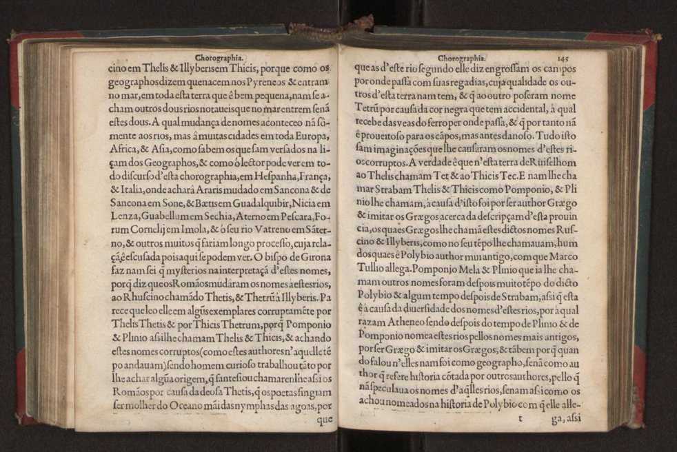 Chorographia de alguns lugares que stam em hum caminho que fez Gaspar Barreiros  anno de MDXXXXVJ comeado na cidade de Badajoz em Castella te  de Milam em Italia ; co algu[m]as outras obras cujo catalogo vai scripto com os nomes dos dictos lugares na folha seguinte 156