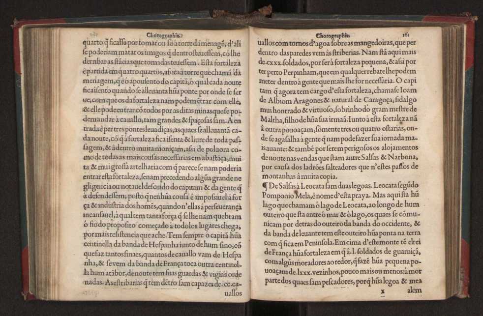 Chorographia de alguns lugares que stam em hum caminho que fez Gaspar Barreiros  anno de MDXXXXVJ comeado na cidade de Badajoz em Castella te  de Milam em Italia ; co algu[m]as outras obras cujo catalogo vai scripto com os nomes dos dictos lugares na folha seguinte 172