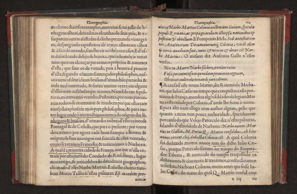 Chorographia de alguns lugares que stam em hum caminho que fez Gaspar Barreiros  anno de MDXXXXVJ comeado na cidade de Badajoz em Castella te  de Milam em Italia ; co algu[m]as outras obras cujo catalogo vai scripto com os nomes dos dictos lugares na folha seguinte 175