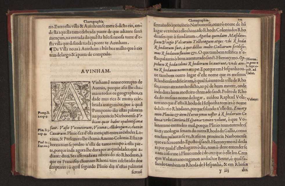 Chorographia de alguns lugares que stam em hum caminho que fez Gaspar Barreiros  anno de MDXXXXVJ comeado na cidade de Badajoz em Castella te  de Milam em Italia ; co algu[m]as outras obras cujo catalogo vai scripto com os nomes dos dictos lugares na folha seguinte 183