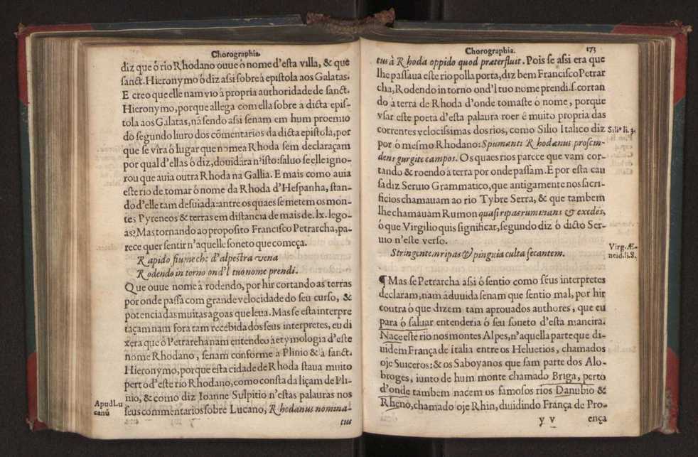 Chorographia de alguns lugares que stam em hum caminho que fez Gaspar Barreiros  anno de MDXXXXVJ comeado na cidade de Badajoz em Castella te  de Milam em Italia ; co algu[m]as outras obras cujo catalogo vai scripto com os nomes dos dictos lugares na folha seguinte 184