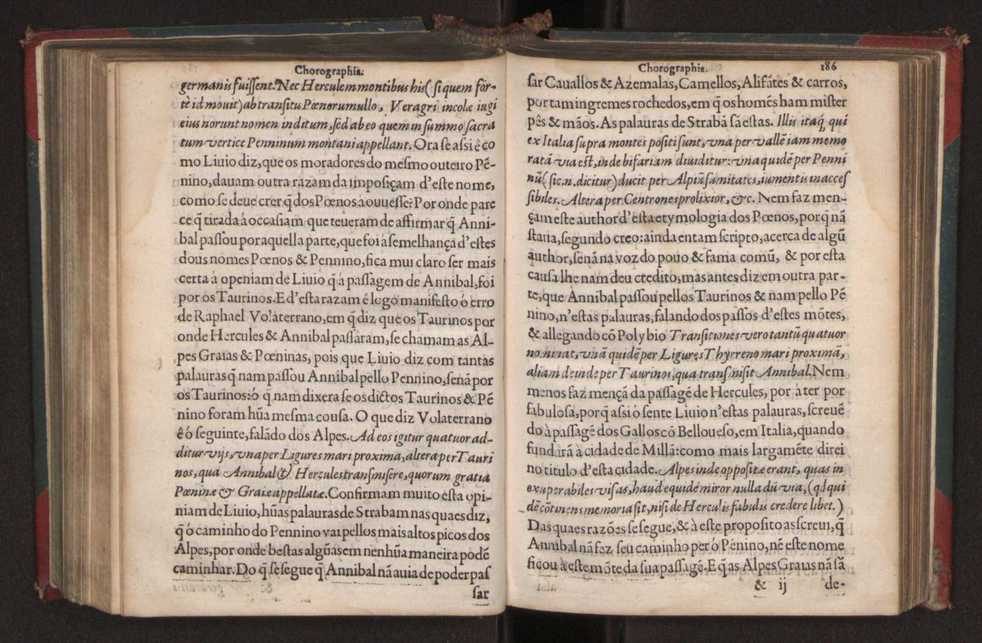 Chorographia de alguns lugares que stam em hum caminho que fez Gaspar Barreiros  anno de MDXXXXVJ comeado na cidade de Badajoz em Castella te  de Milam em Italia ; co algu[m]as outras obras cujo catalogo vai scripto com os nomes dos dictos lugares na folha seguinte 197
