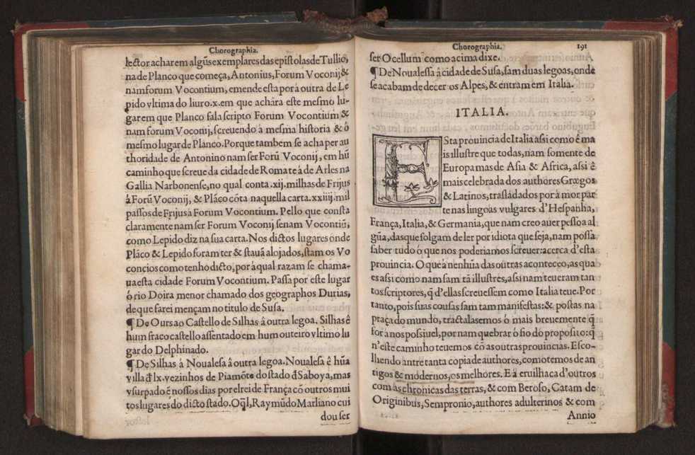 Chorographia de alguns lugares que stam em hum caminho que fez Gaspar Barreiros � anno de MDXXXXVJ come�ado na cidade de Badajoz em Castella te � de Milam em Italia ; co algu[m]as outras obras cujo catalogo vai scripto com os nomes dos dictos lugares na folha seguinte 202