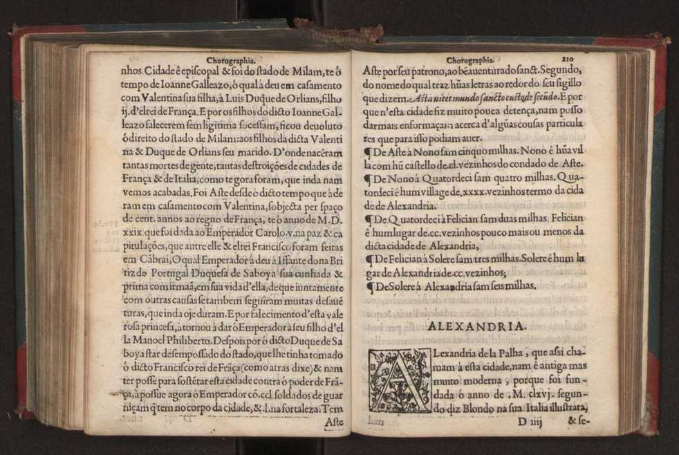 Chorographia de alguns lugares que stam em hum caminho que fez Gaspar Barreiros  anno de MDXXXXVJ comeado na cidade de Badajoz em Castella te  de Milam em Italia ; co algu[m]as outras obras cujo catalogo vai scripto com os nomes dos dictos lugares na folha seguinte 231