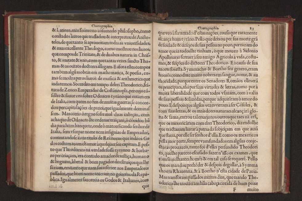 Chorographia de alguns lugares que stam em hum caminho que fez Gaspar Barreiros  anno de MDXXXXVJ comeado na cidade de Badajoz em Castella te  de Milam em Italia ; co algu[m]as outras obras cujo catalogo vai scripto com os nomes dos dictos lugares na folha seguinte 243