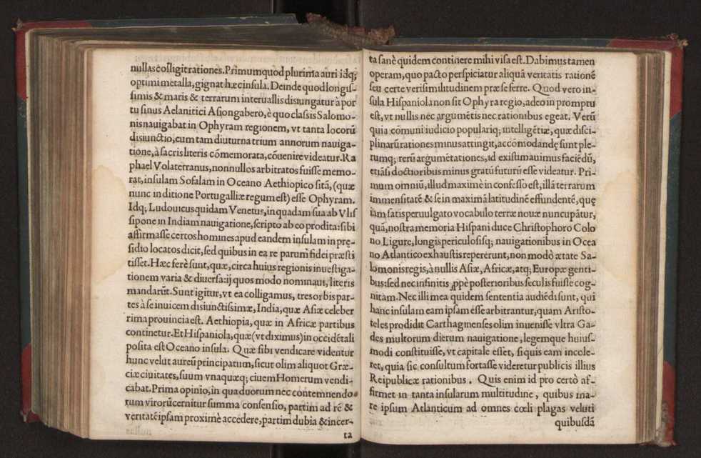 Commentarius de Ophyra Regione apud diuinam scripturam comemorata, vnde Salomoni Iudaeorum regi inclyto, ingens, auri, argenti, gemmarum, eboris, aliarumq, rerum copia apportabatur 8