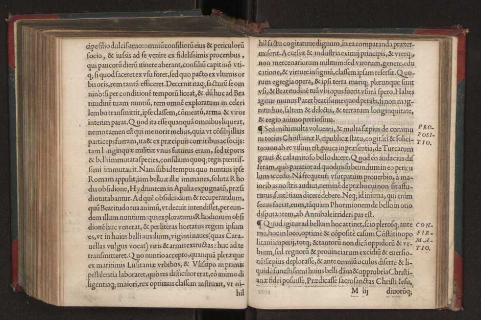 Garsias Menesius Eborensis praesul quum Lusitaniae regis inclyti legatus & regiae classis aduersus Turcas Hydrunte[m] in Apulia presidio tenentes praefectus ad vrbem accederet, in te[m]plo diui Pauli publice exceptus apud Xistu[m] iiij Ponti. Max. & apud sacrum Cardinalium senatum, huiuscemodi orationem habuit 7