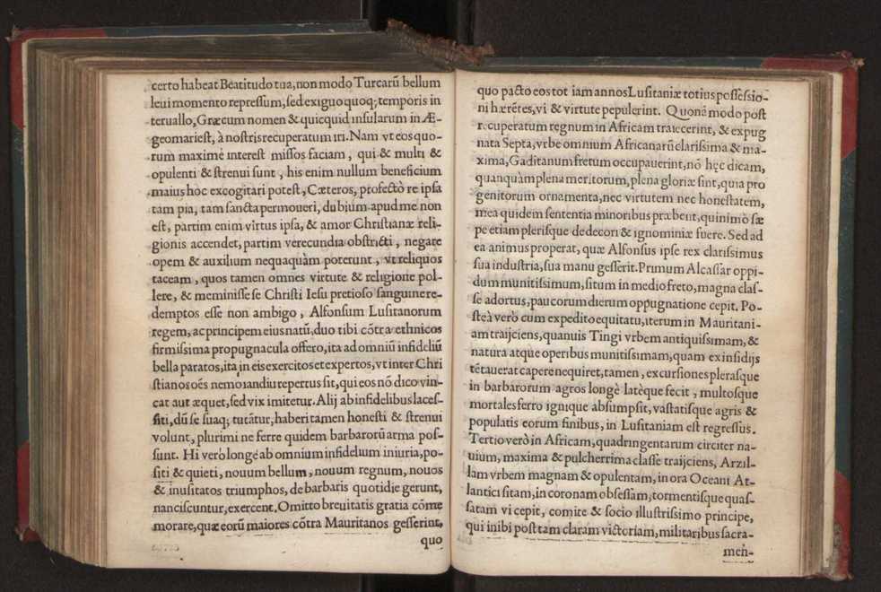 Garsias Menesius Eborensis praesul quum Lusitaniae regis inclyti legatus & regiae classis aduersus Turcas Hydrunte[m] in Apulia presidio tenentes praefectus ad vrbem accederet, in te[m]plo diui Pauli publice exceptus apud Xistu[m] iiij Ponti. Max. & apud sacrum Cardinalium senatum, huiuscemodi orationem habuit 11