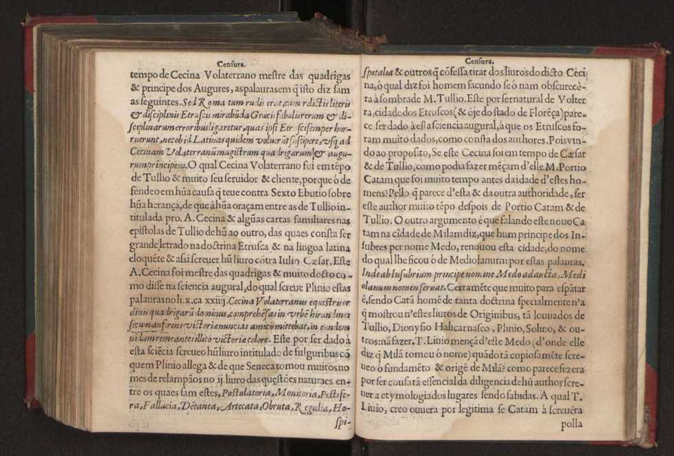 Censuras de Gaspar Barreiros sobre quatro livros intitulados em M. Portio Catam De Originibus, em Beroso Chaldaeo, em Manethon Aegyptio & em Q. Fabio Pictor Romano 12